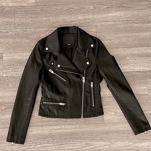 BLANKNYC Faux Leather Moto Jacket